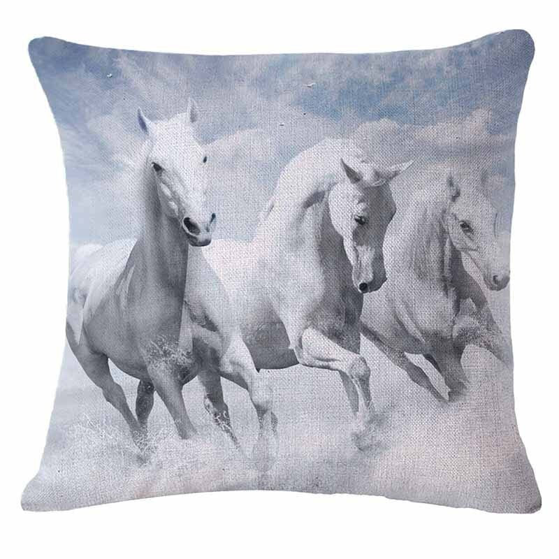 Housse de coussin "Portraits" - Pegasus-square