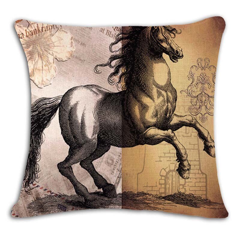 Housse de coussin "Portraits" - Pegasus-square