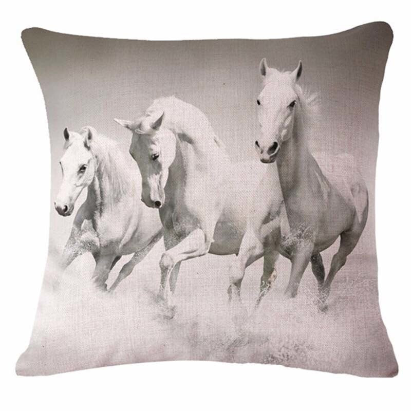 Housse de coussin "Portraits" - Pegasus-square