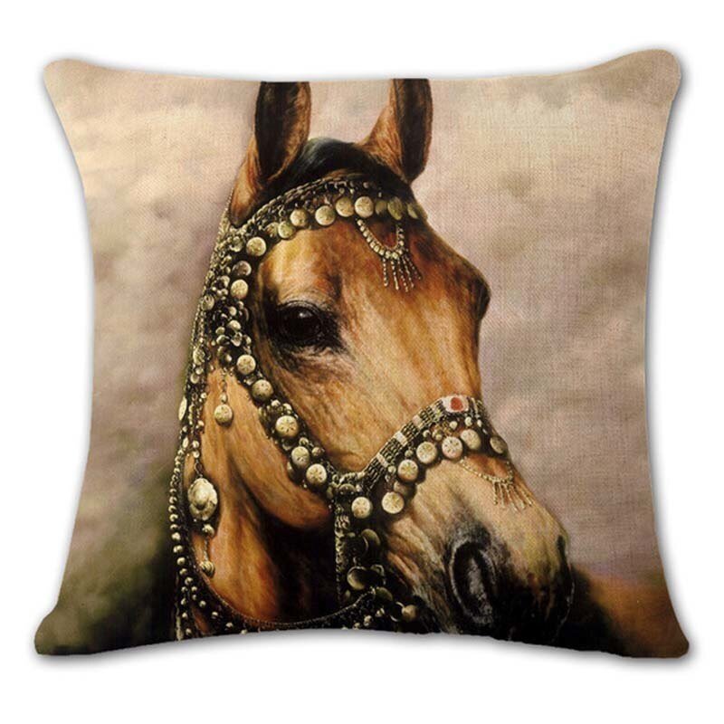 Housse de coussin "Portraits" - Pegasus-square