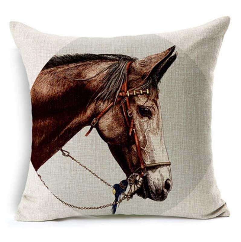 Housse de coussin "Portraits" - Pegasus-square