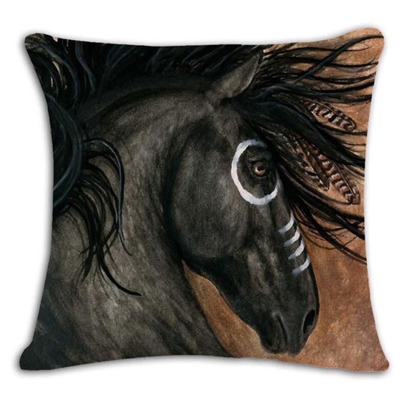 Housse de coussin "Portraits" - Pegasus-square