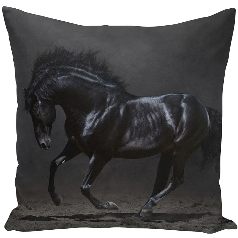 Housse de Coussin "White Horse" - Pegasus-square