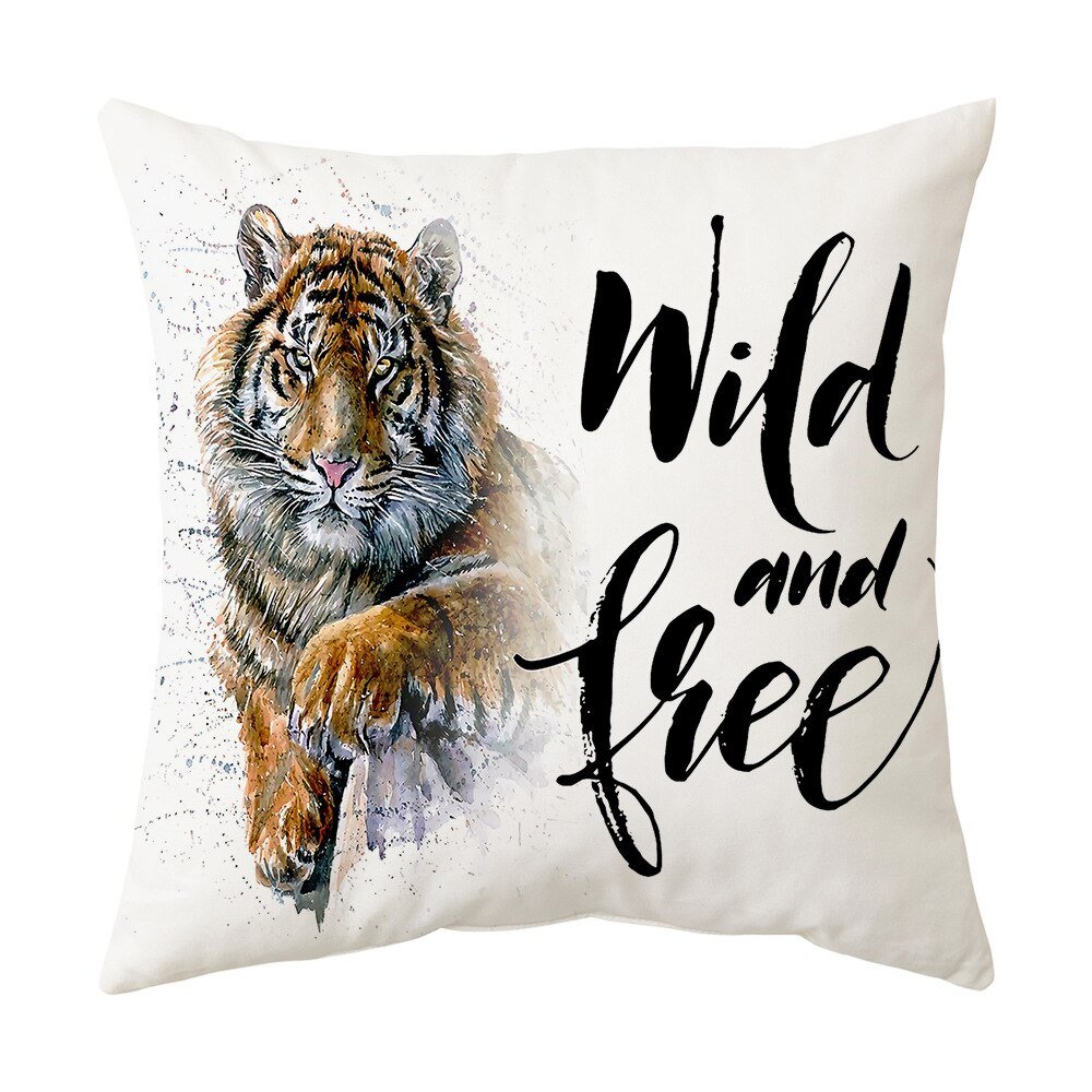 Housse de coussin "Wild and Free" - Pegasus-square