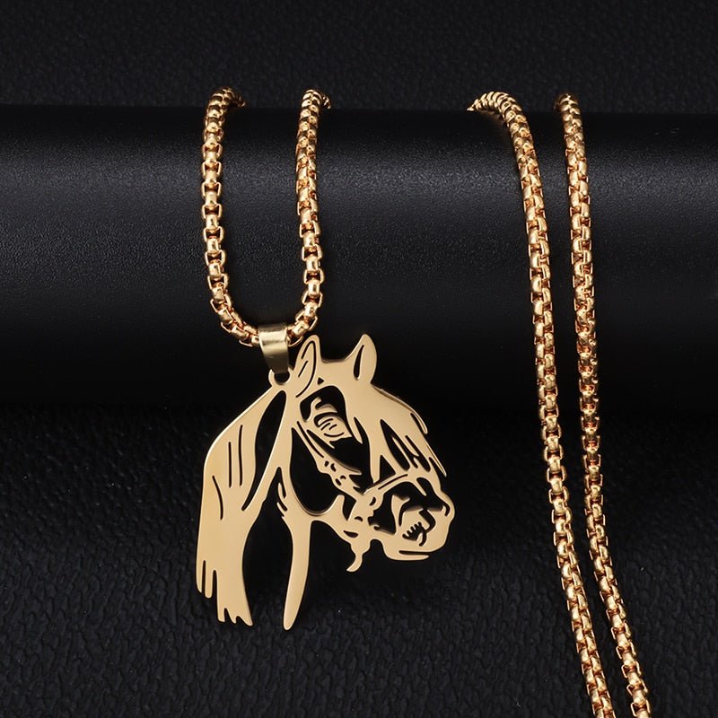 Pendentif tete de cheval - Pegasus-square