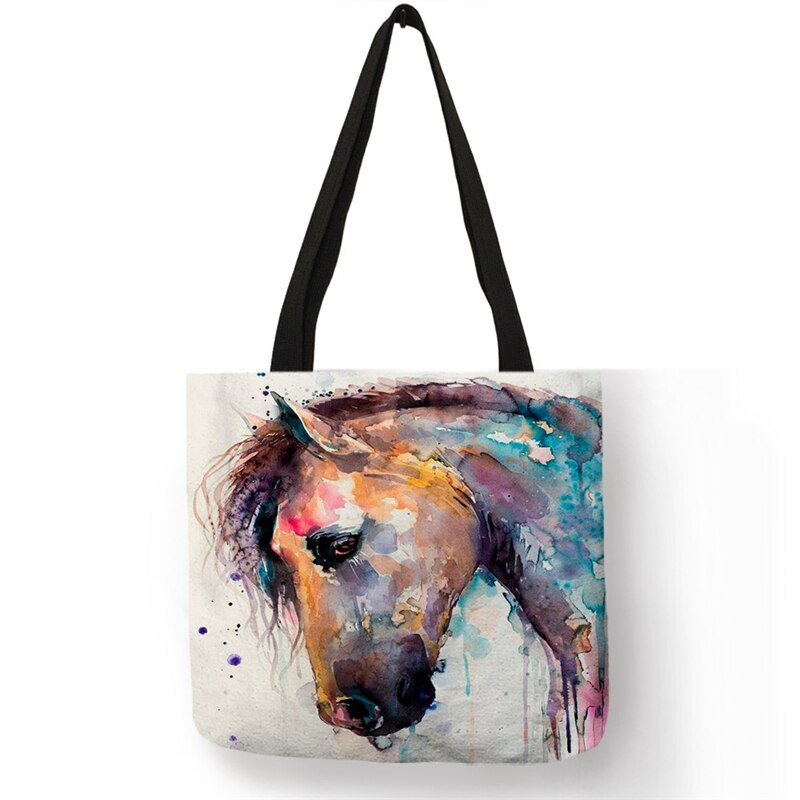 Sac en Toile "Paint Horse" - Pegasus-square