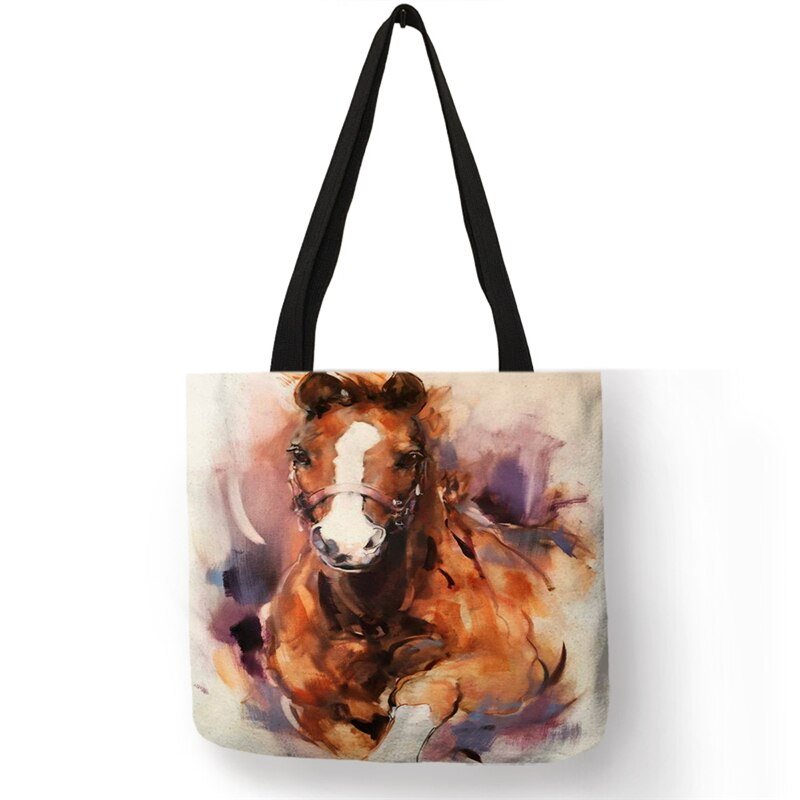 Sac en Toile "Paint Horse" - Pegasus-square