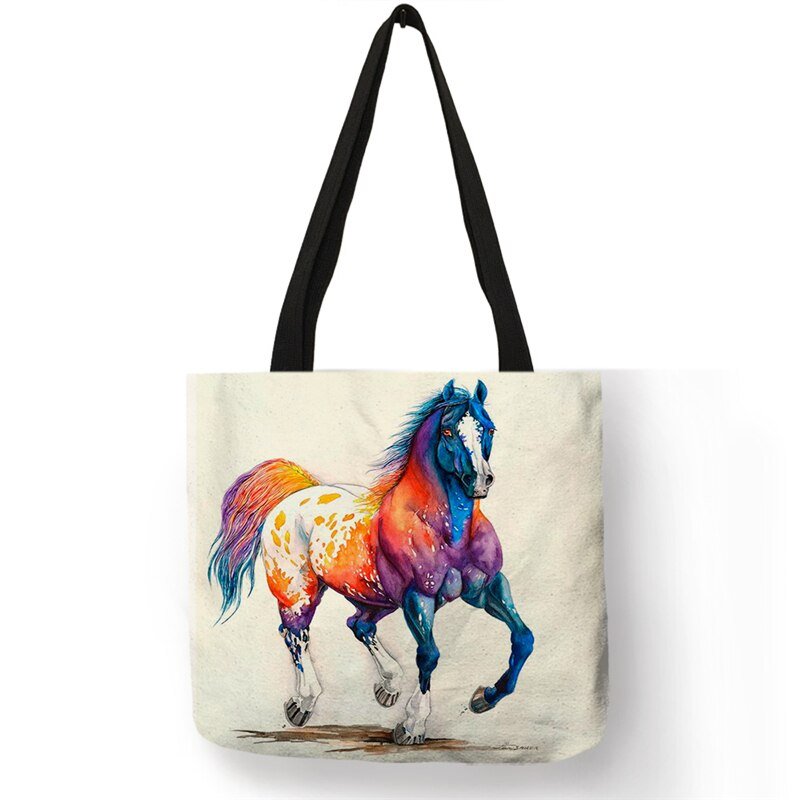 Sac en Toile "Paint Horse" - Pegasus-square