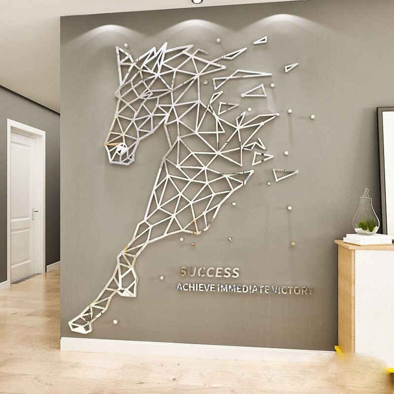 Sticker mural 3D - Pegasus-square