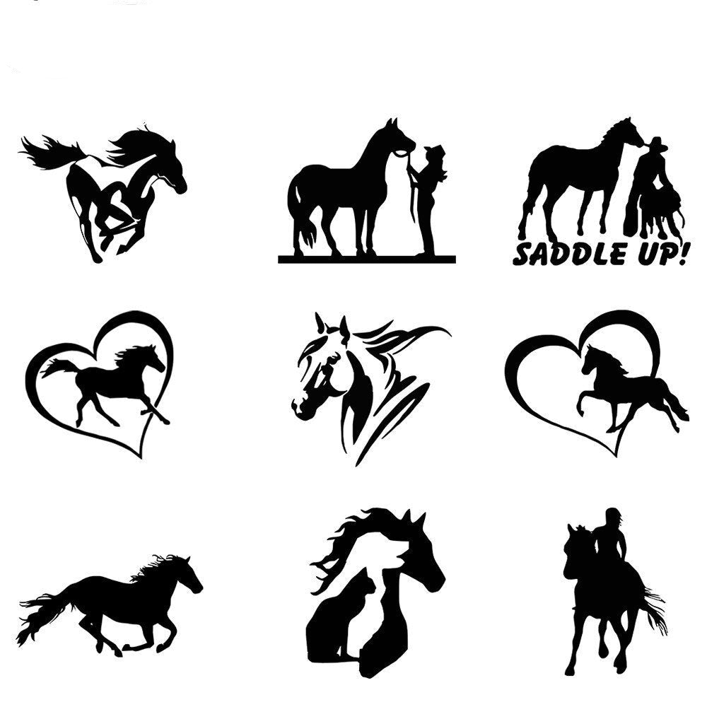 Stickers pour voiture "Passions" - Pegasus-square