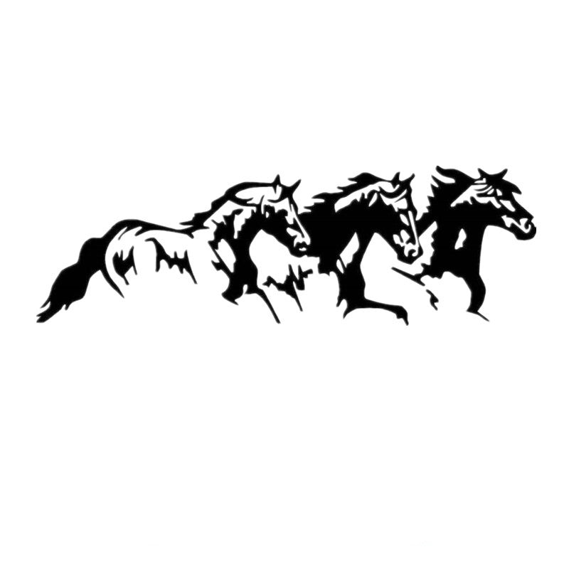 Stickers pour voiture "Wild Horses" - Pegasus-square