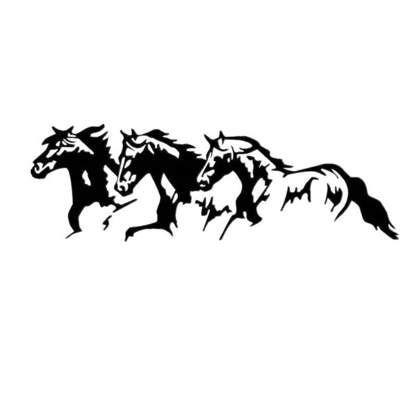 Stickers pour voiture "Wild Horses" - Pegasus-square