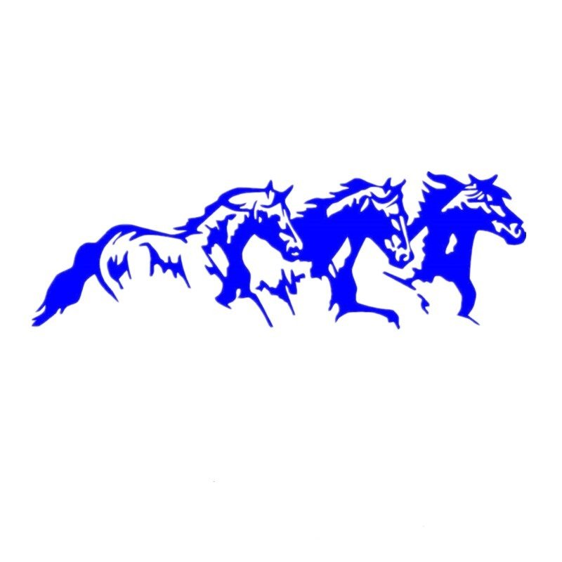 Stickers pour voiture "Wild Horses" - Pegasus-square