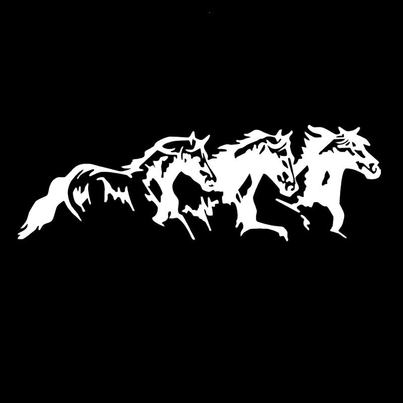 Stickers pour voiture "Wild Horses" - Pegasus-square