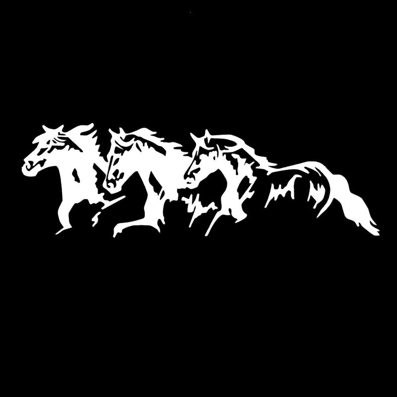 Stickers pour voiture "Wild Horses" - Pegasus-square