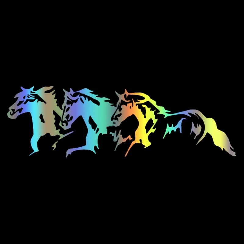 Stickers pour voiture "Wild Horses" - Pegasus-square