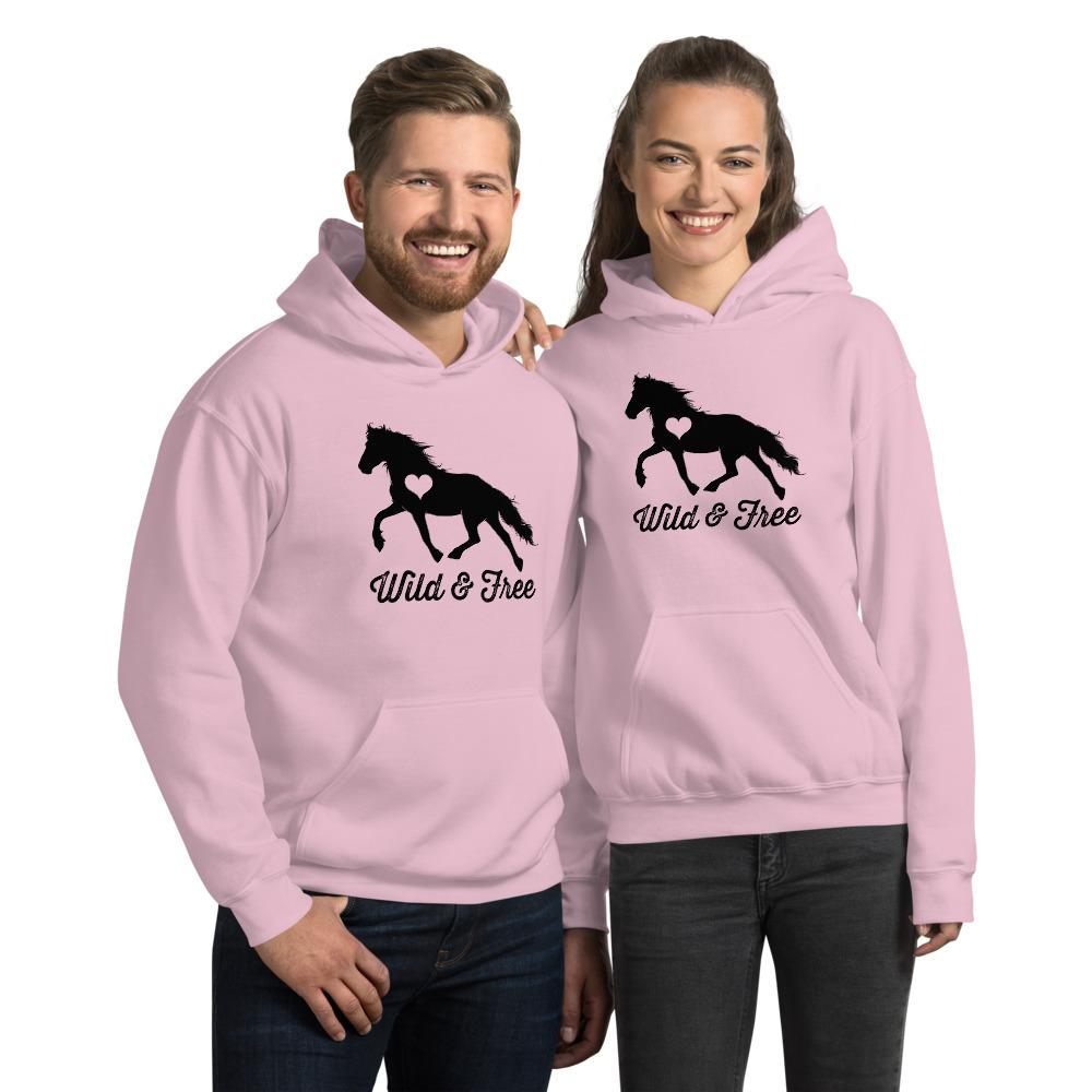 Sweat shirt Horse Love à capuche - Pegasus-square