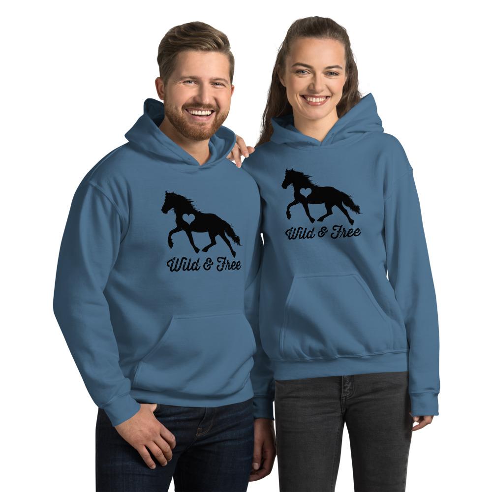 Sweat shirt Horse Love à capuche - Pegasus-square