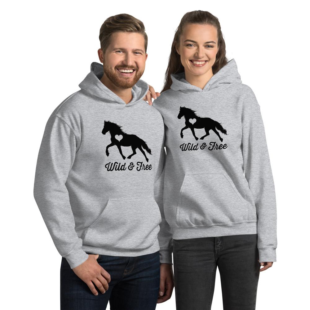 Sweat shirt Horse Love à capuche - Pegasus-square