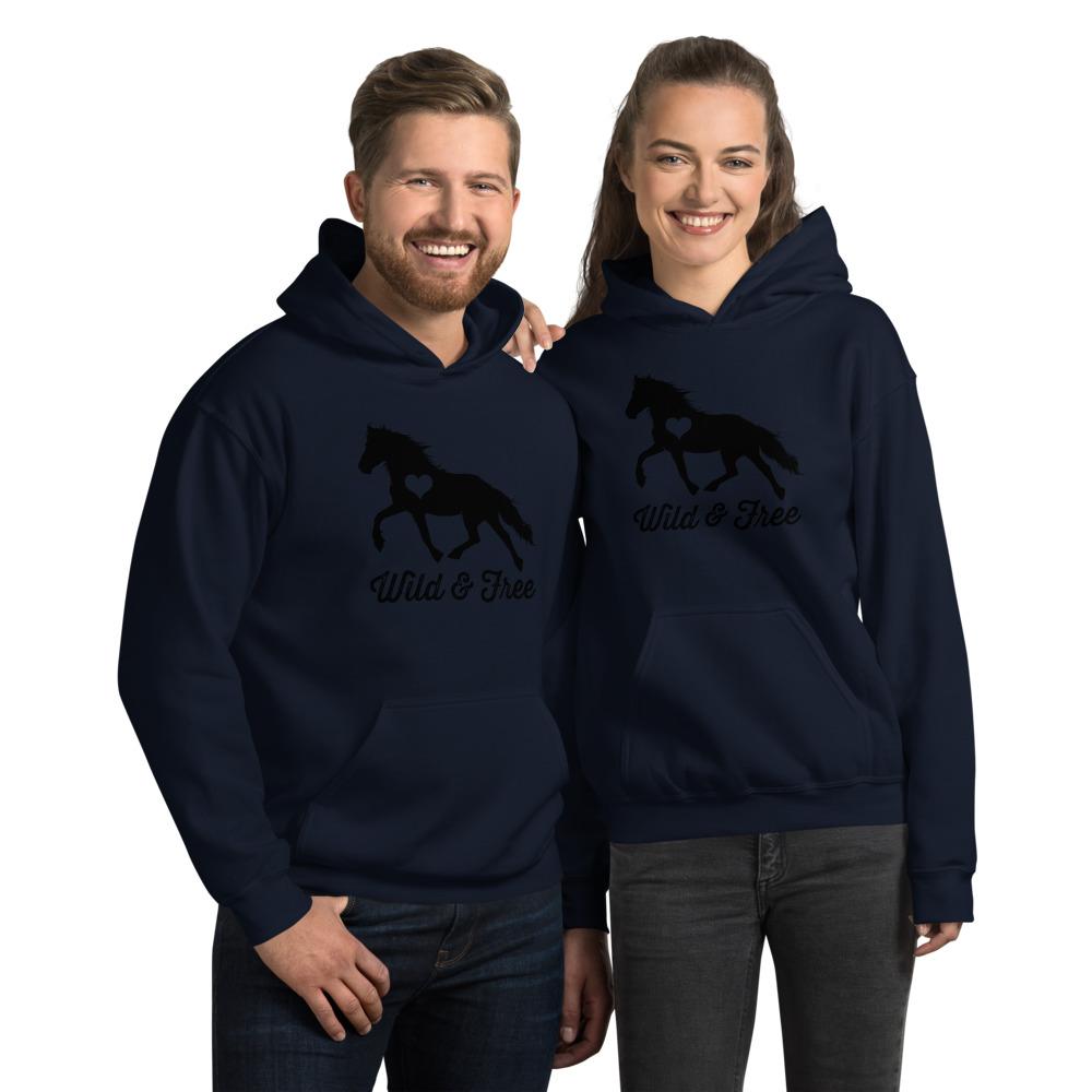 Sweat shirt Horse Love à capuche - Pegasus-square