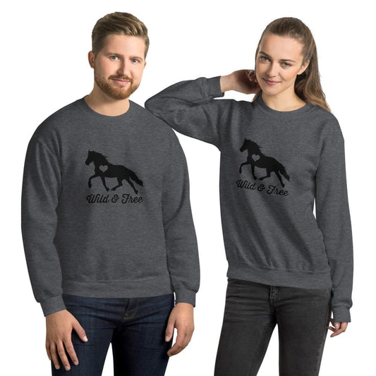 Sweat shirt Horse Love à Col Rond - Pegasus-square