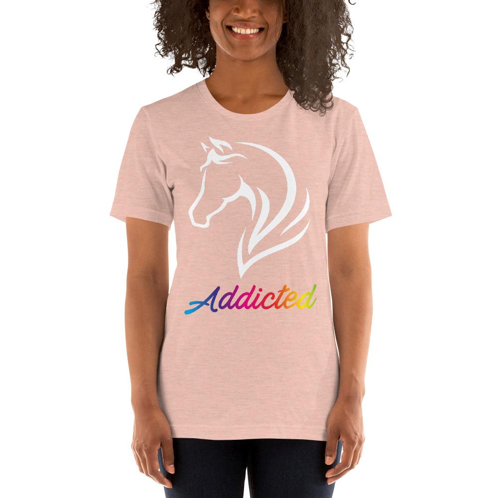 Tee-shirt cheval Addicted - Pegasus-square