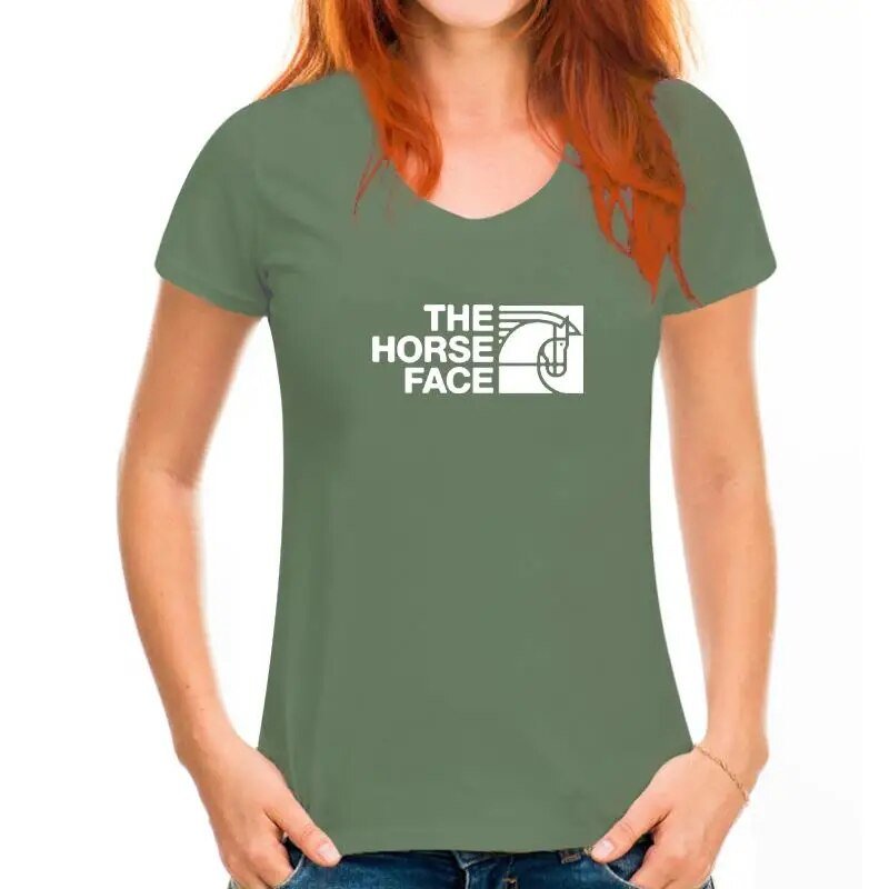 Tee-Shirt Femme "The Horse Face" - Pegasus-square