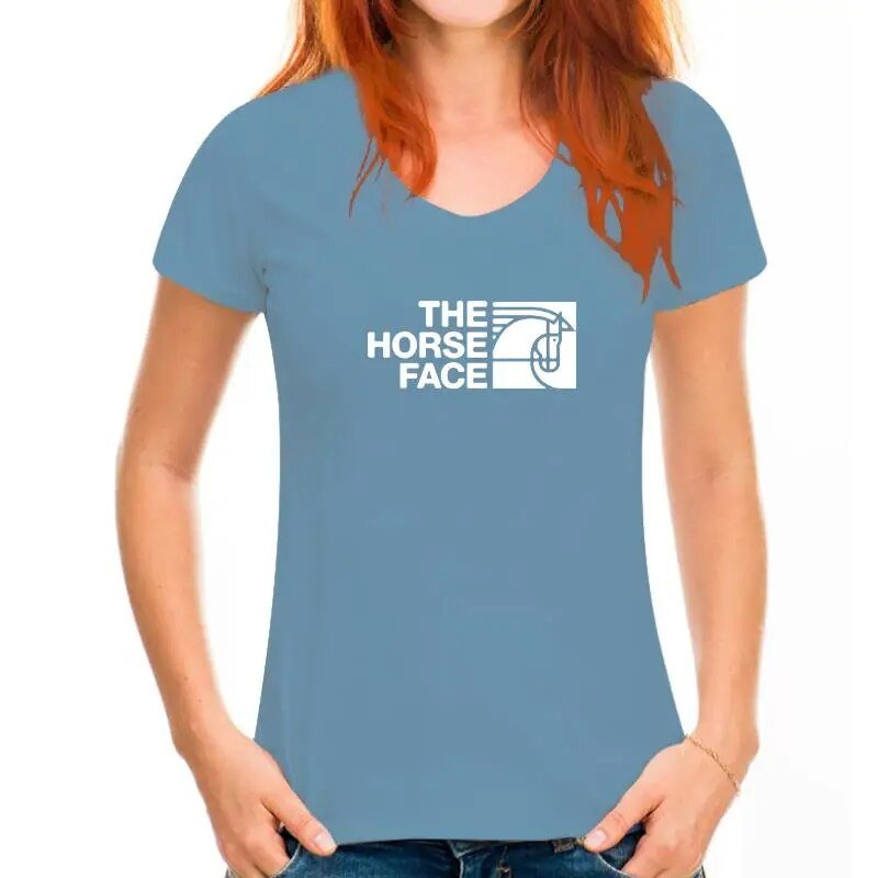 Tee-Shirt Femme "The Horse Face" - Pegasus-square