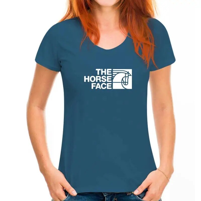 Tee-Shirt Femme "The Horse Face" - Pegasus-square