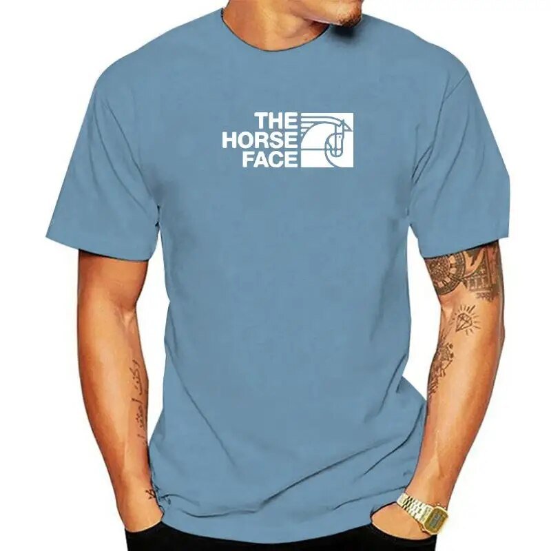 Tee-Shirt Homme "The Horse Face" - Pegasus-square