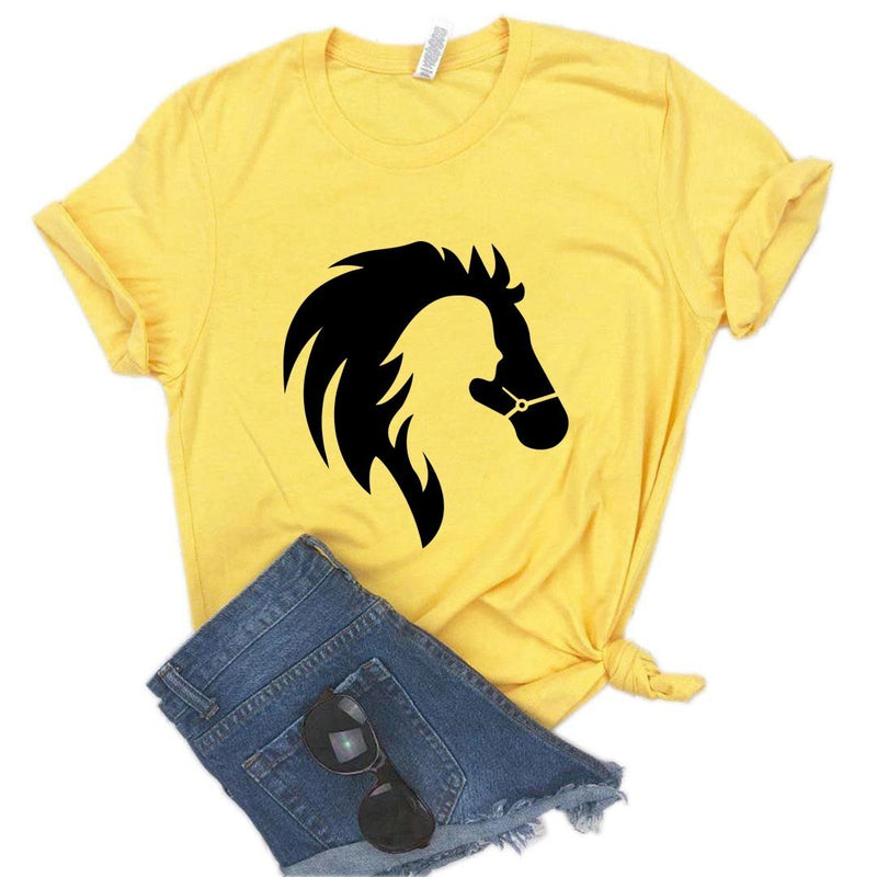 Tee-Shirt "Jeune fille et Cheval" - Pegasus-square