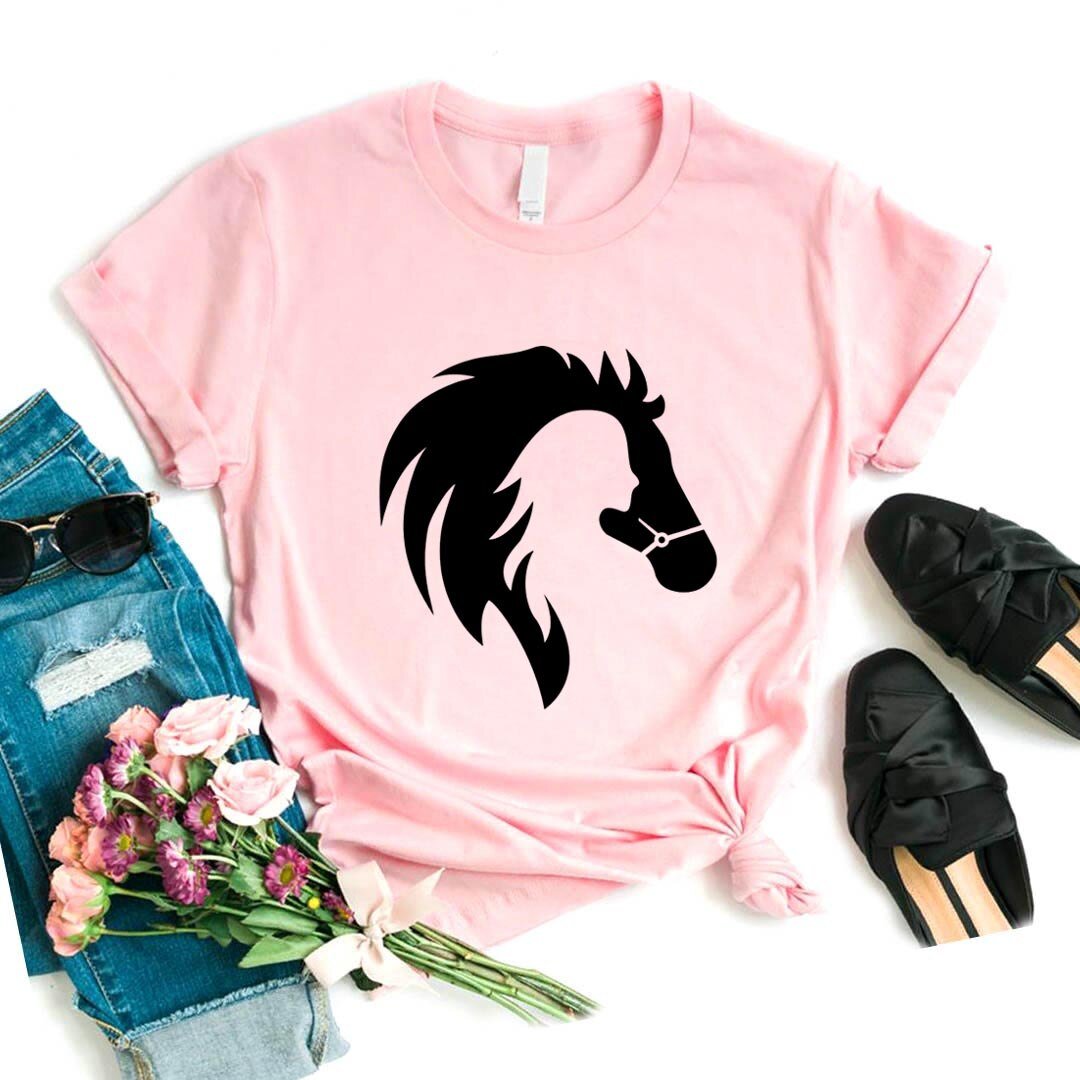 Tee-Shirt "Jeune fille et Cheval" - Pegasus-square