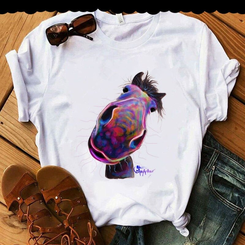 Tee-Shirts "Funny Horses" - Pegasus-square