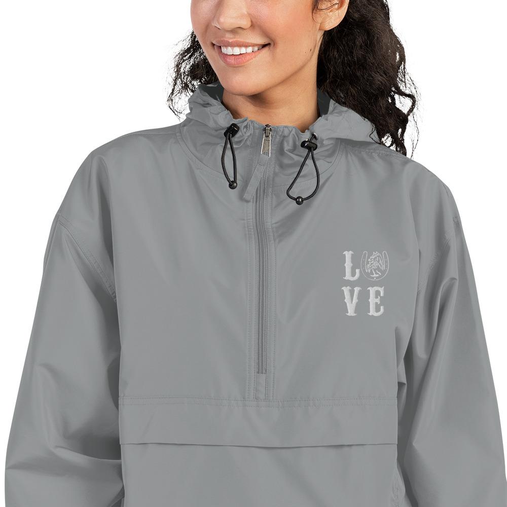 Veste Pliable Brodée Marque Champion Love - Pegasus-square