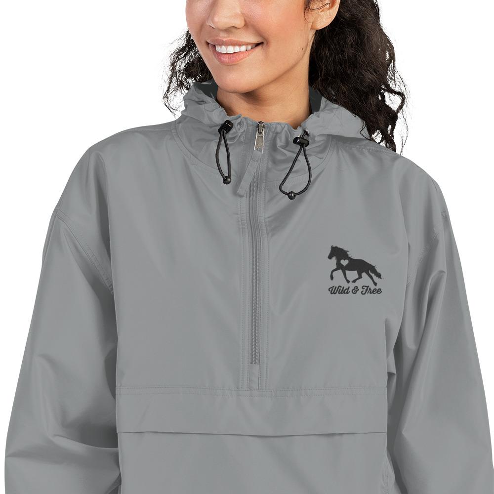 Veste Pliable Brodée Marque Champion Wild and Free - Pegasus-square